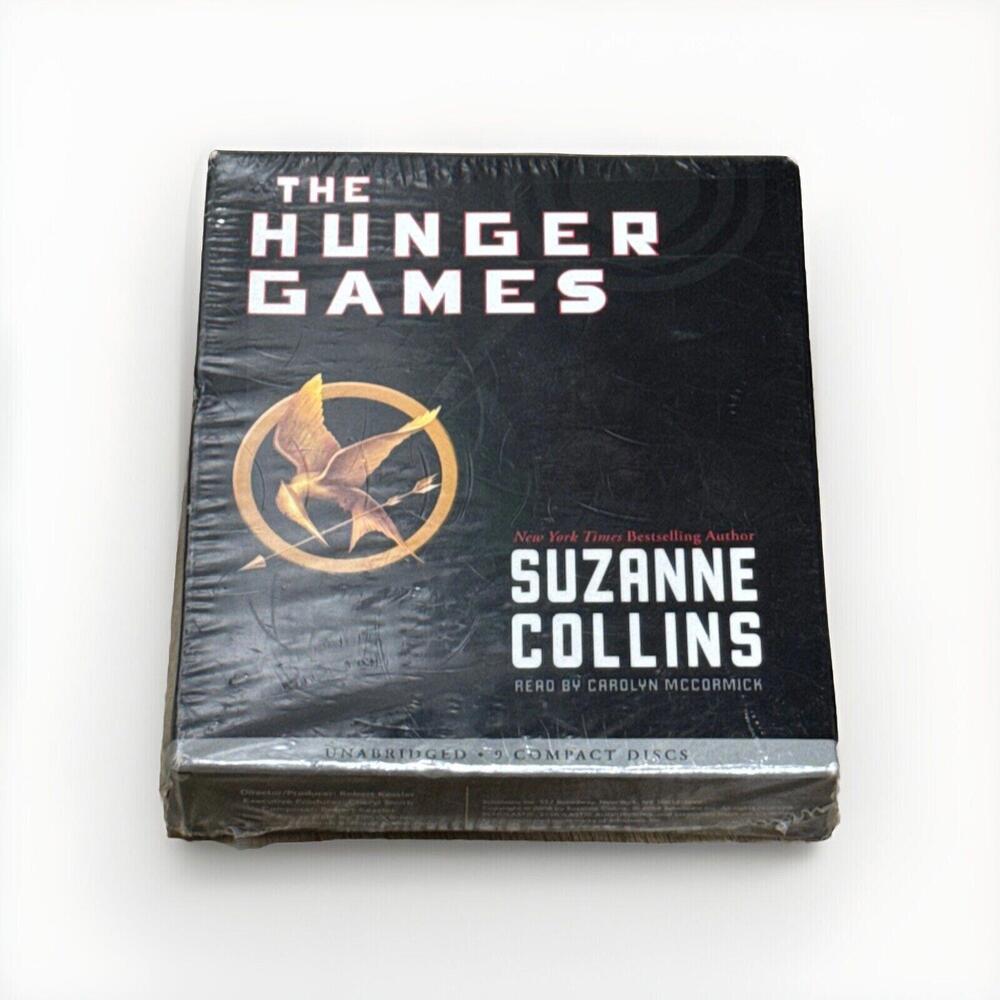SEALED New Audiobook - The Hunger Games - Suzanne Collins (2008)
